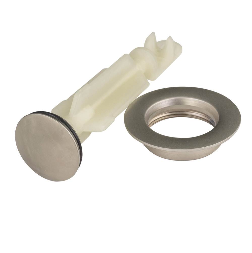 Replacement Bathroom Sink Drain Plug and Seat, Chrome