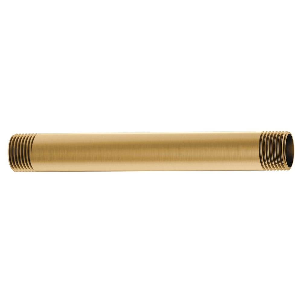 Moen - Moen 116651 Straight Shower Arm, Brushed Gold - Brushed Gold
