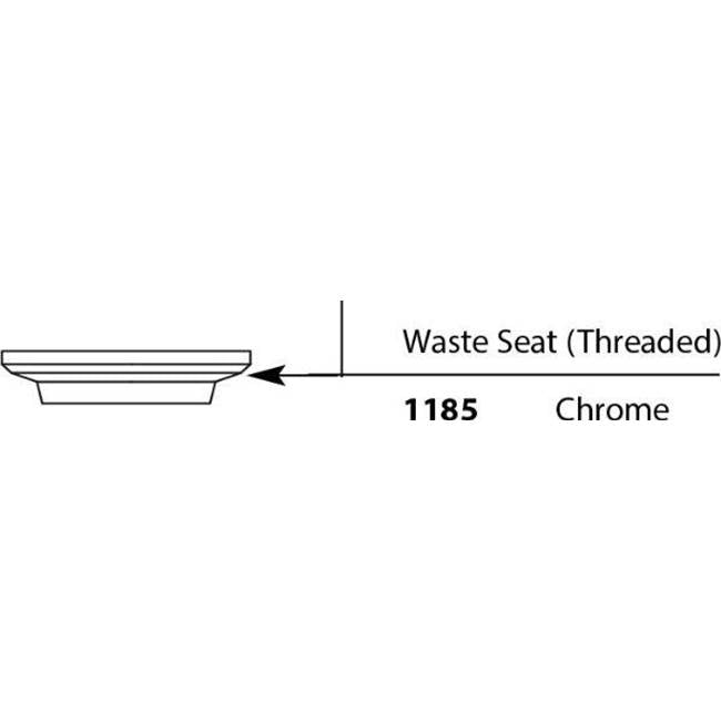 Moen - WASTE SEAT LAV CHR - Unfinished