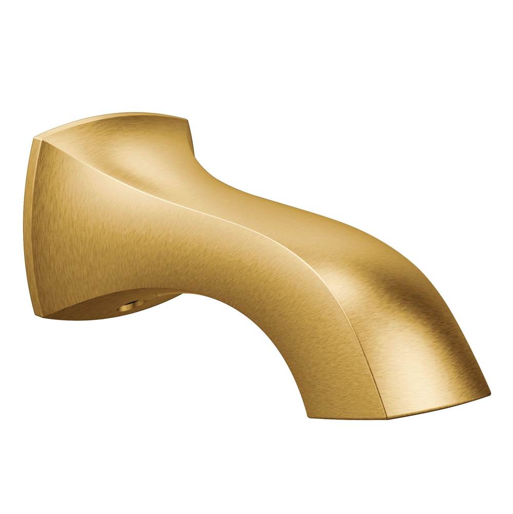 Voss Replacement Tub Non-Diverter Spout 1/2-Inch Slip Fit Connection, Chrome