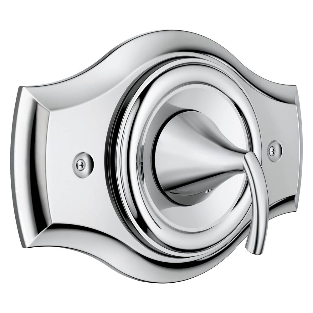 Remodeling Shower Cover Plate for 3-Handle to 2-Handle Shower Updates, Chrome