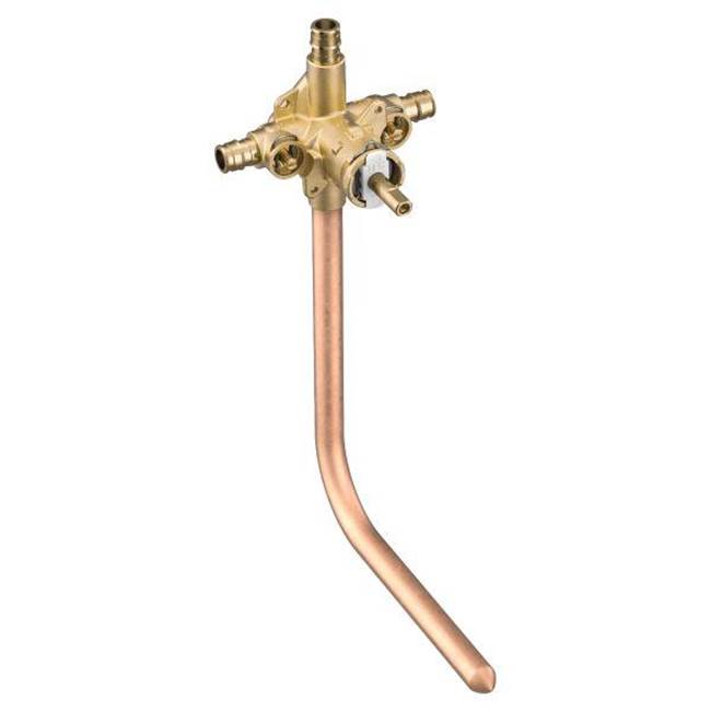 Moen - Posi-Temp(R) 1/2'' cold expansion PEX connection includes pressure balancing - Unfinished