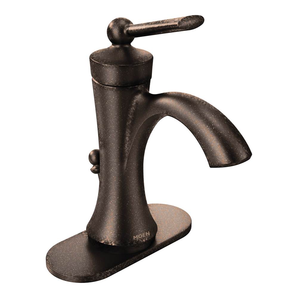 Wynford One-Handle High-Arc Bathroom Faucet with Drain Assembly, Chrome