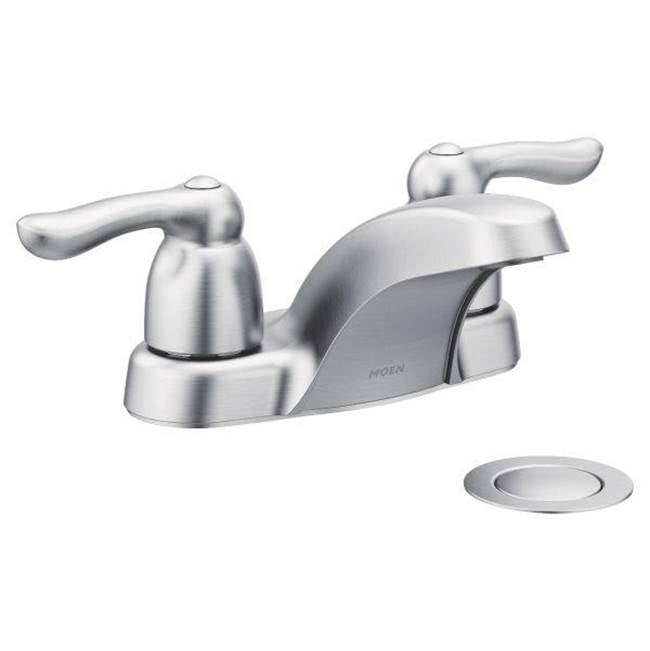 Moen - Brushed chrome two-handle bathroom faucet - Brushed Chrome