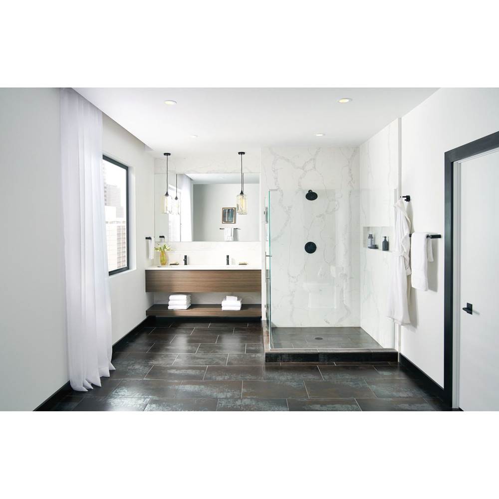 Align Posi-Temp Pressure Balancing Modern Shower Trim Kit without Showerhead, Valve Required, Chrome