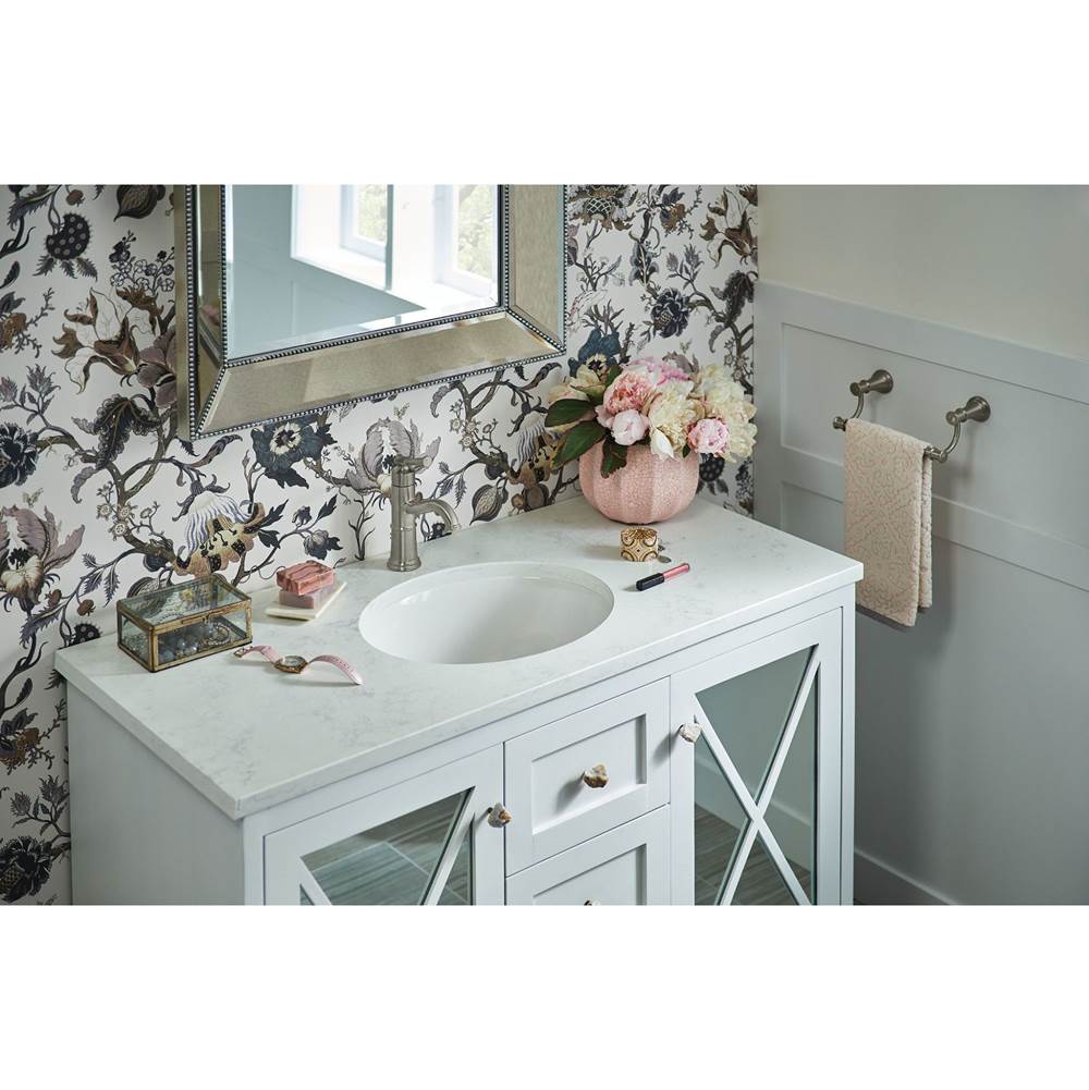 Brushed Nickel Hand Towel Bar
