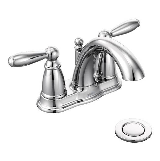 Moen - Chrome two-handle bathroom faucet - Chrome