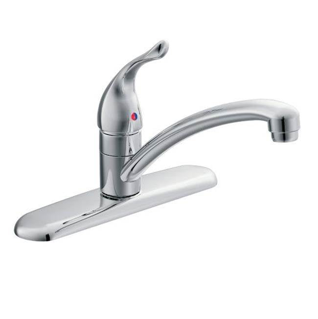 Moen - Chrome one-handle kitchen faucet - Chrome