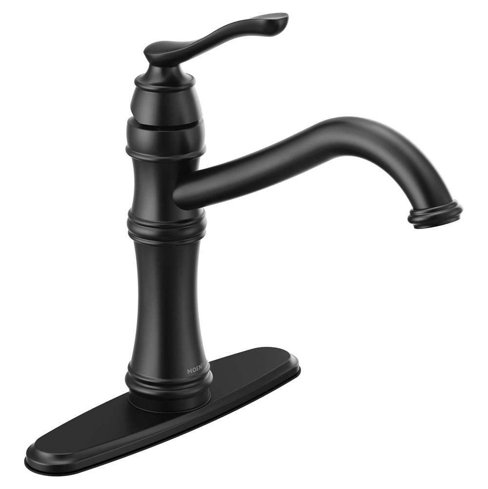 Belfield Single-Handle Standard Kitchen Faucet in Matte Black