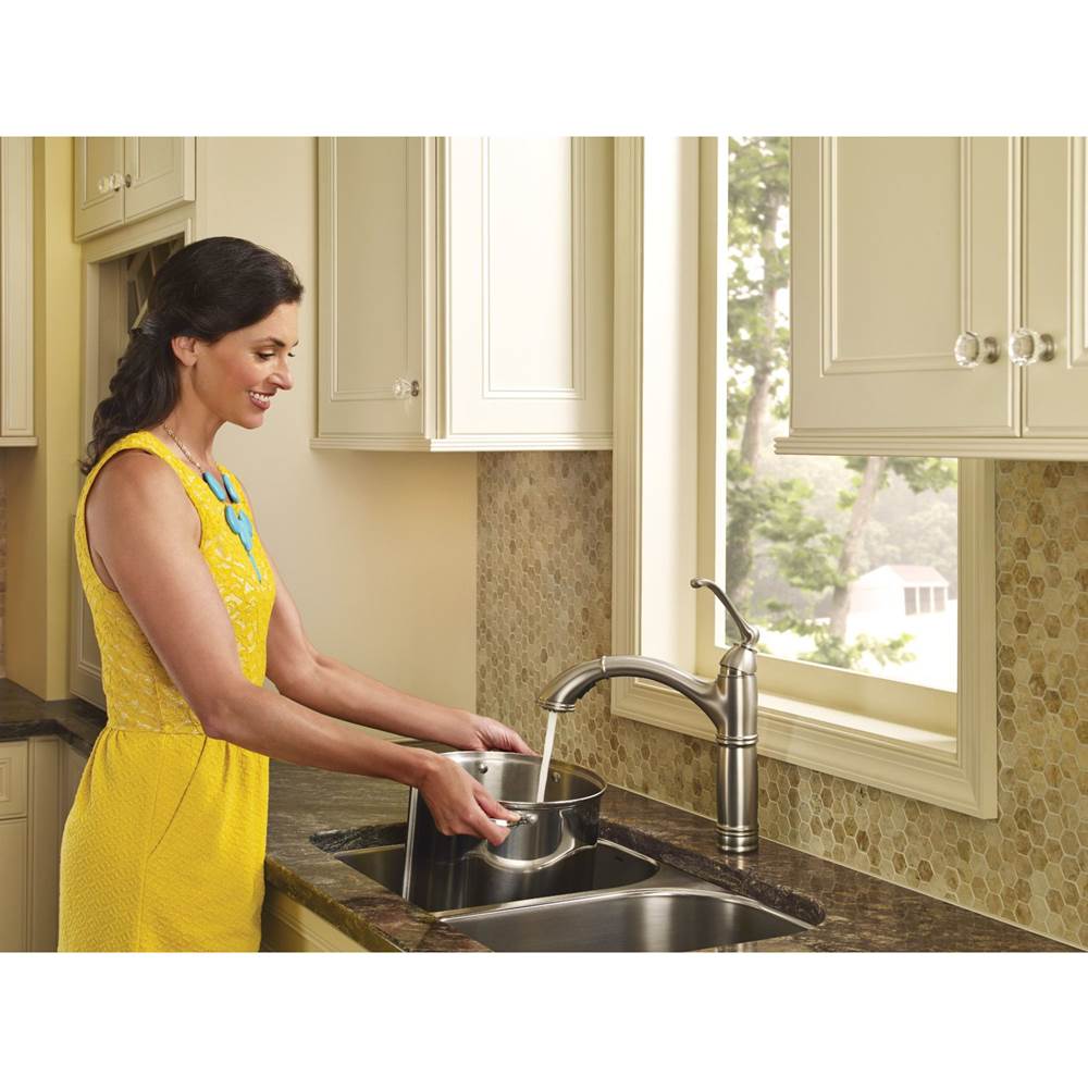 Brantford One-Handle Pullout Kitchen Faucet Featuring Power Clean and Reflex, Spot Resist Stainless