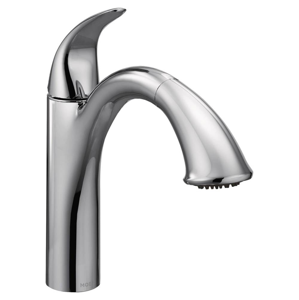 Camerist One-Handle Pullout Kitchen Faucet Featuring Power Clean and Reflex, Chrome