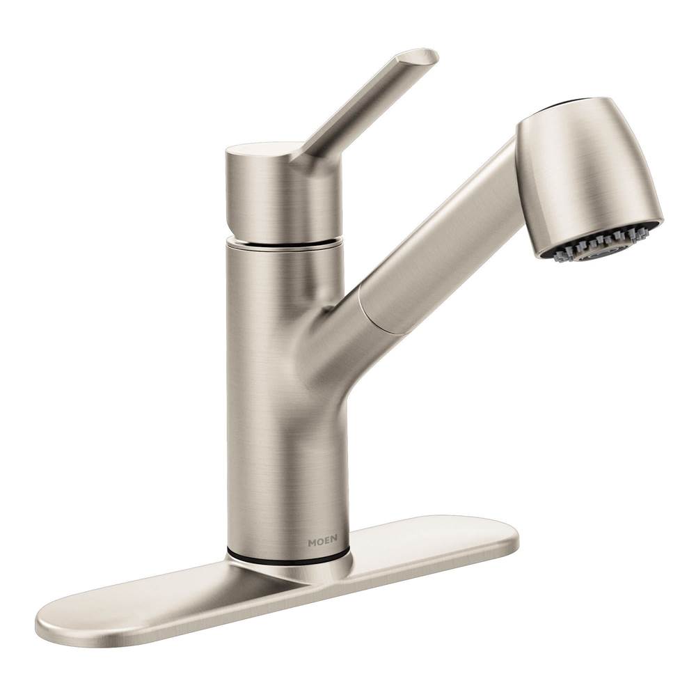 Method One-Handle Pullout Kitchen Faucet with Power Clean, Spot Resist Stainless