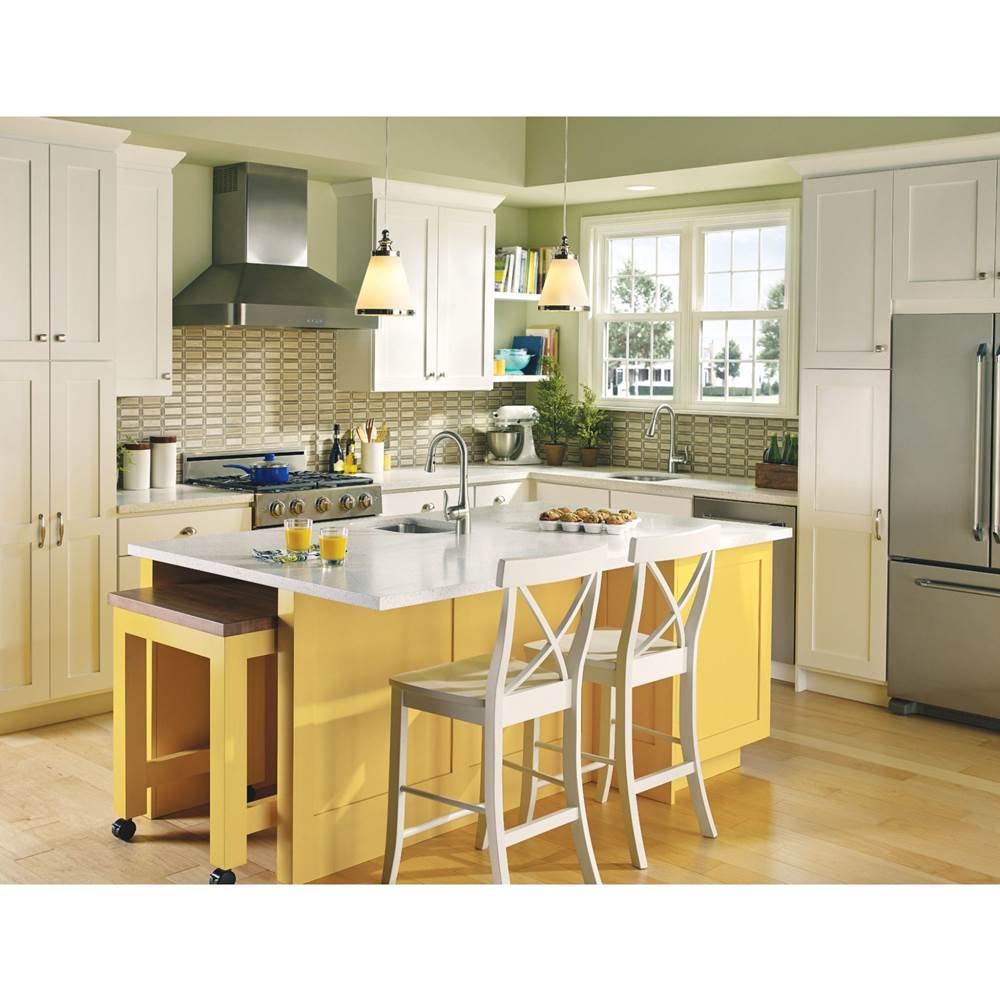 Arbor One-Handle Pulldown Kitchen Faucet Featuring Power Boost and Reflex, Matte Black
