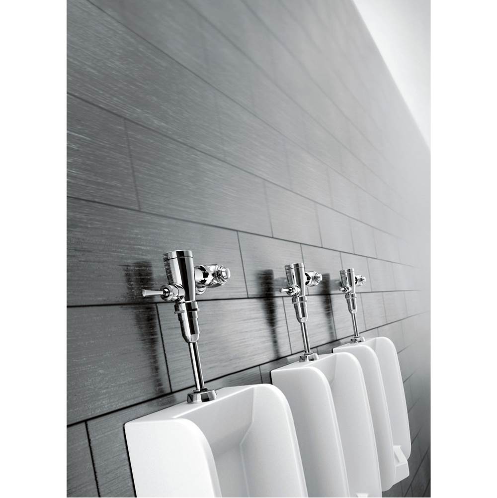 Chrome manual flush valve 3/4'' urinal