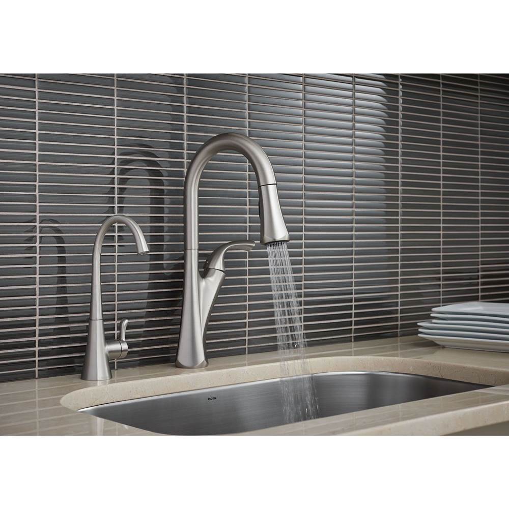Sip Transitional Cold Water Kitchen Beverage Faucet with Optional Filtration System, Chrome