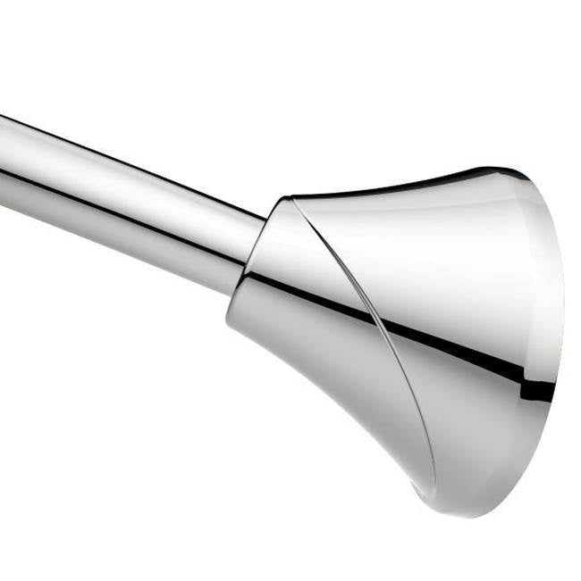Moen - Chrome Tension Curved Shower Rods - Chrome