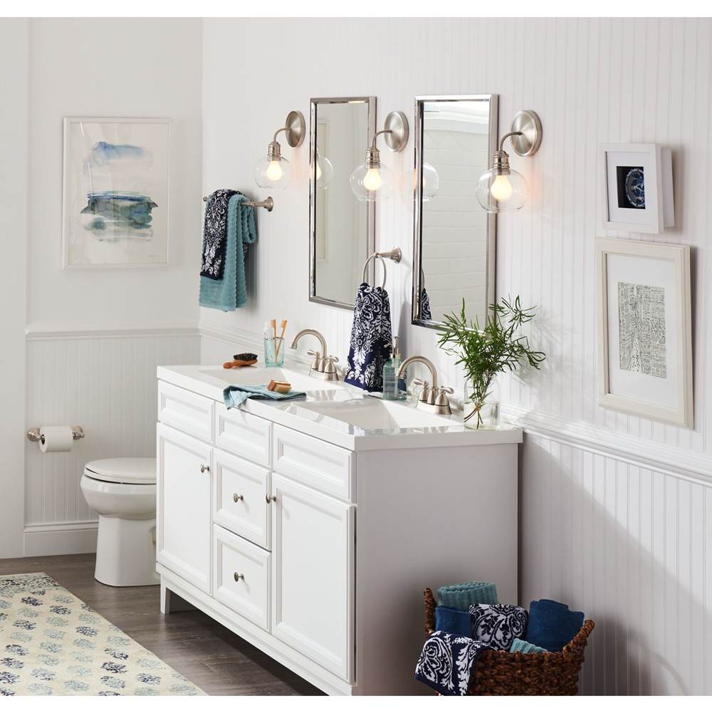 Brushed Nickel 18'' Towel Bar