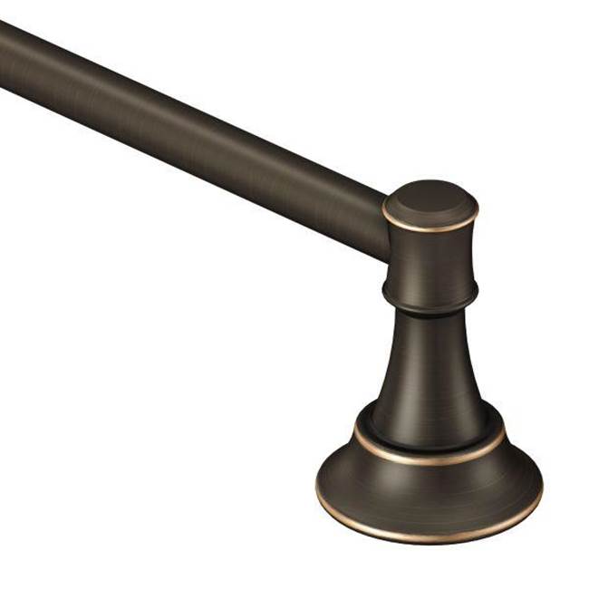 Moen - Mediterranean Bronze 18'' Towel Bar - Mediterranean Bronze