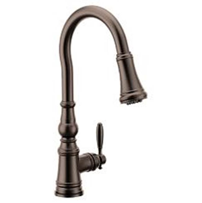 Moen - Oil Rubbed Bronze One-Handle Kitchen Faucet - Oil Rubbed Bronze