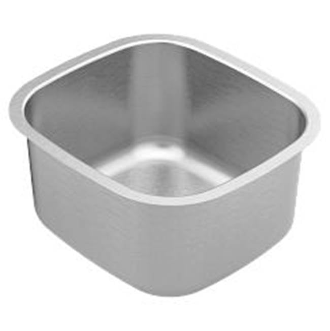 Moen - Stainless steel 18 gauge single bowl sink - Stainless