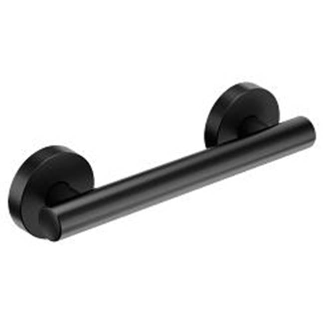 Moen - Matte Black 9'' Hand Grip - Matte Black