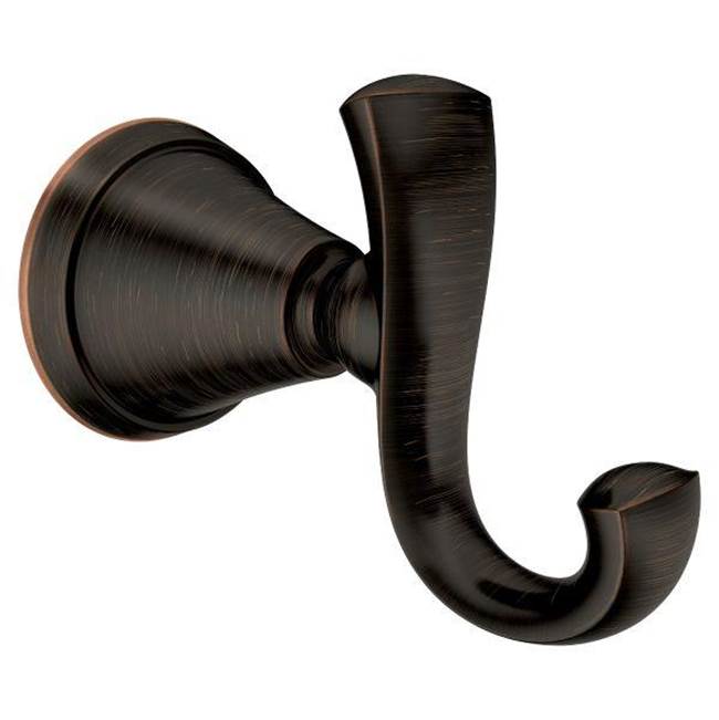 Moen - Mediterranean Bronze Double Robe Hook - Mediterranean Bronze