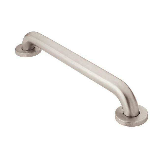 Moen - Stainless 16'' Concealed Screw Grab Bar - Stainless