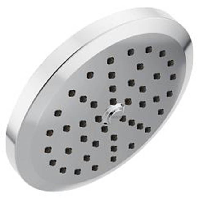 Moen - Chrome one-function 6-3/4'' diameter spray head rainshower - Chrome