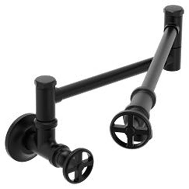 Moen - Matte black two-handle kitchen faucet - Matte Black