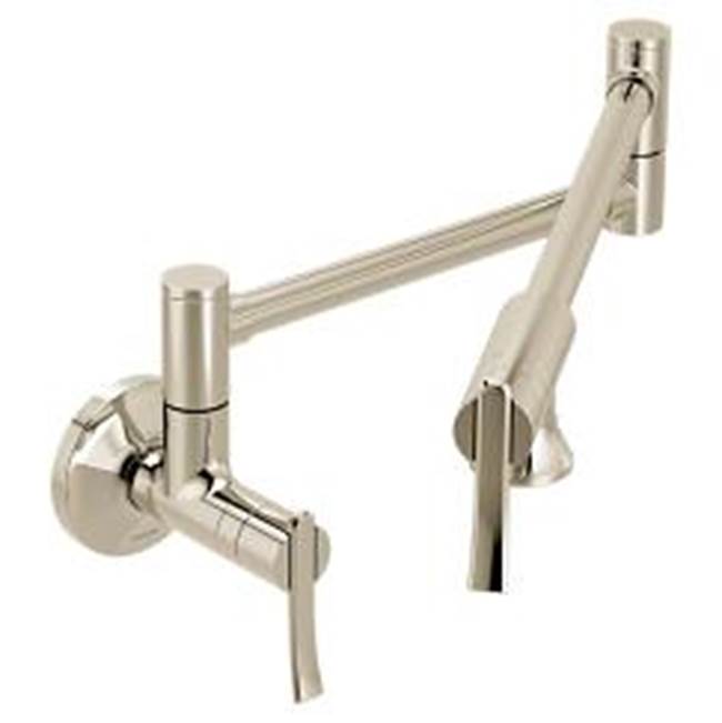 Moen - Polished nickel two-handle kitchen faucet - Polished Nickel