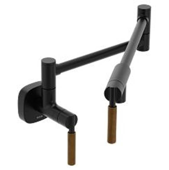 Moen - Matte black two-handle kitchen faucet - Matte Black