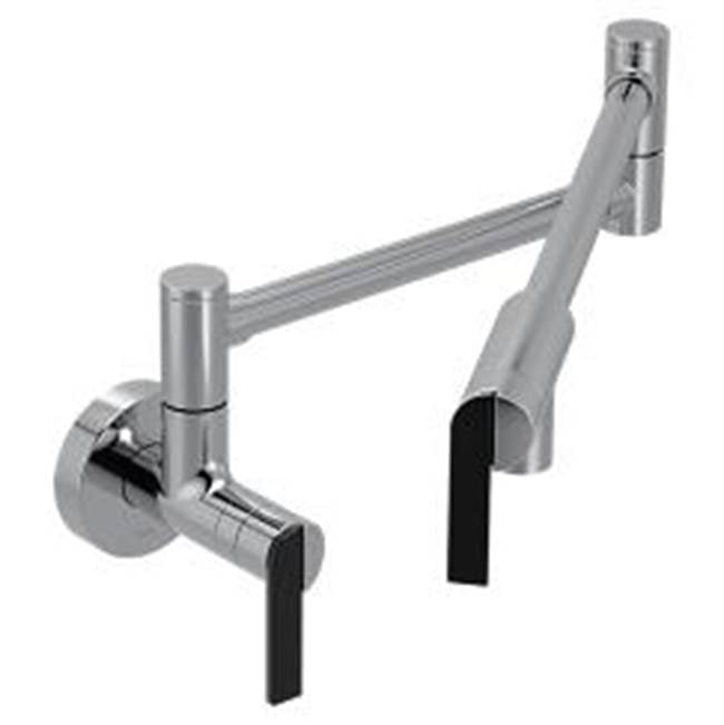 Moen - Chrome two-handle kitchen faucet - Chrome