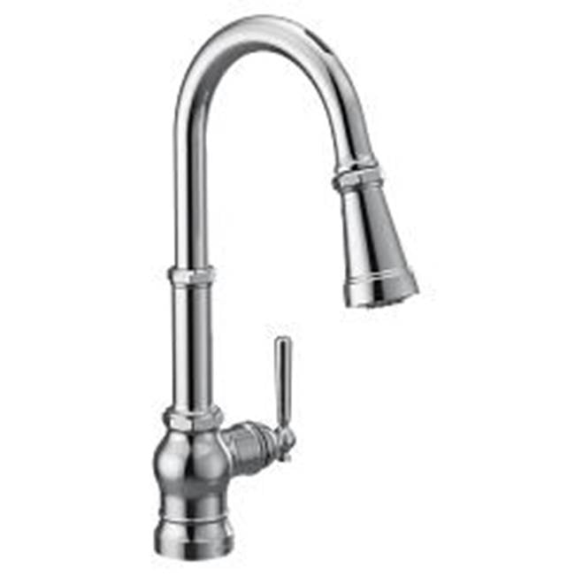 Moen - Chrome One-Handle Pulldown Kitchen Faucet - Chrome