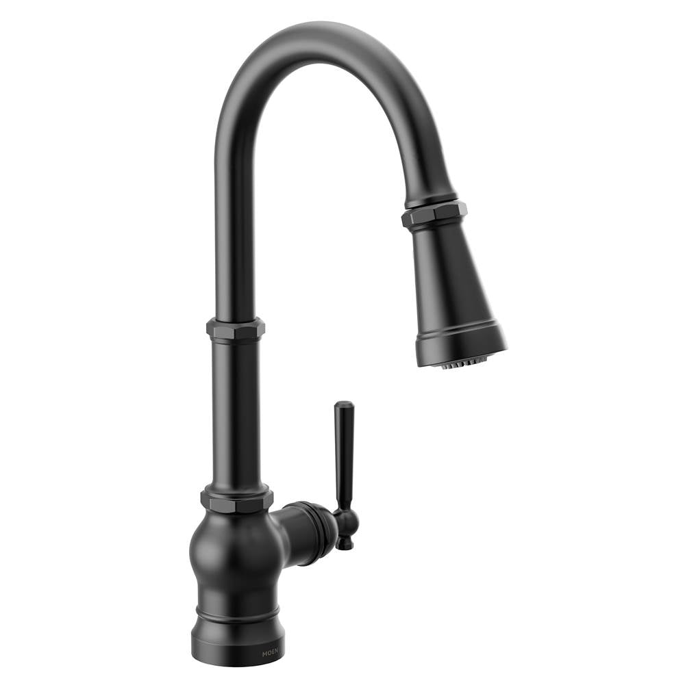 Paterson One-Handle Pulldown Bar Faucet with Power Clean, Includes Interchangeable Handle, Chrome