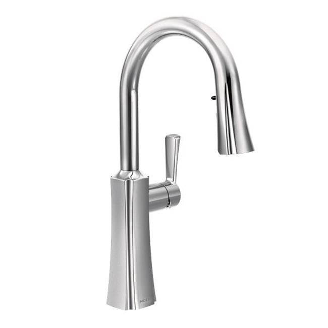 Moen - Chrome one-handle pulldown kitchen faucet - Chrome