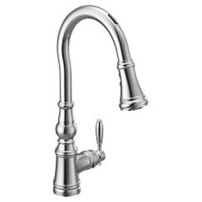 Moen - Chrome One-Handle Pulldown Kitchen Faucet - Chrome