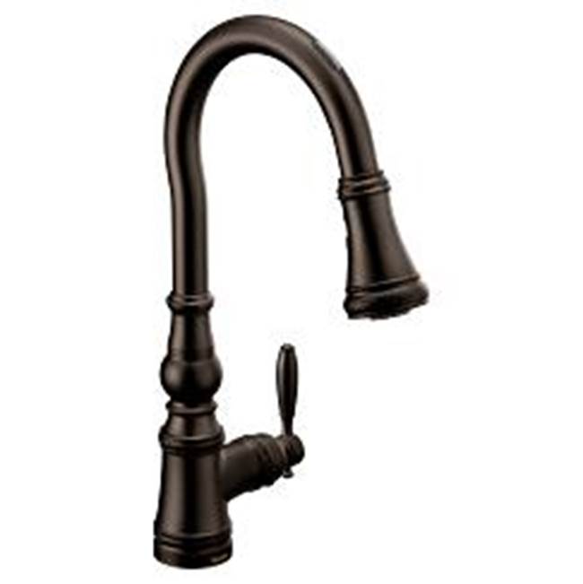 Moen - Oil Rubbed Bronze One-Handle Pulldown Kitchen Faucet - Oil Rubbed Bronze