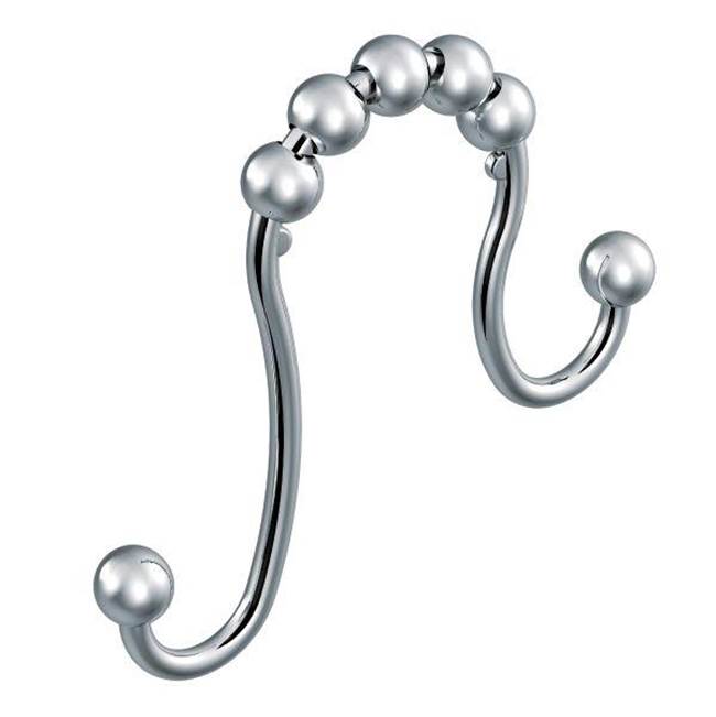 Moen - Chrome Shower Curtain Rings - Chrome