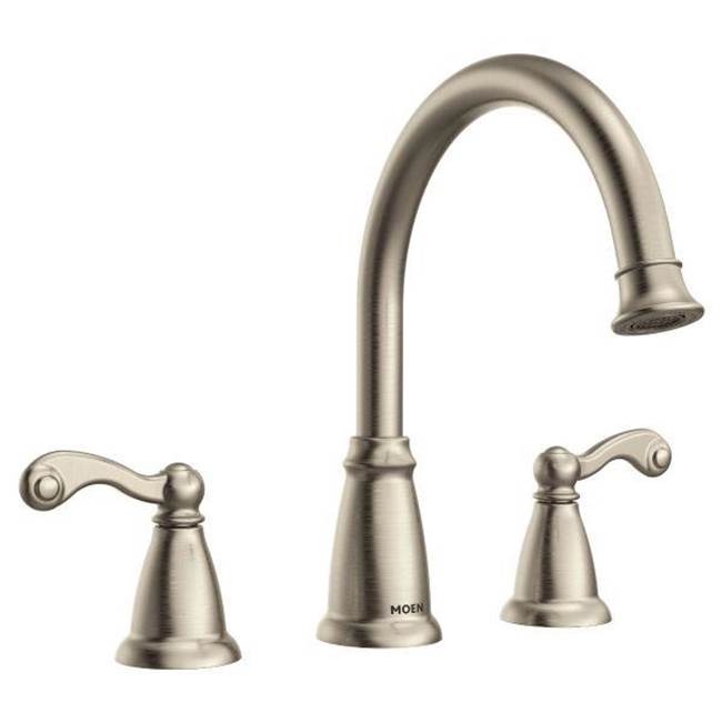 Moen - TRADITIONAL 3H RT TRIM SRN - Spot Resist Brushed Nickel