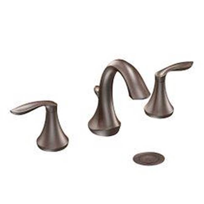 Moen - Oil Rubbed Bronze Two-Handle Bathroom Faucet - Oil Rubbed Bronze