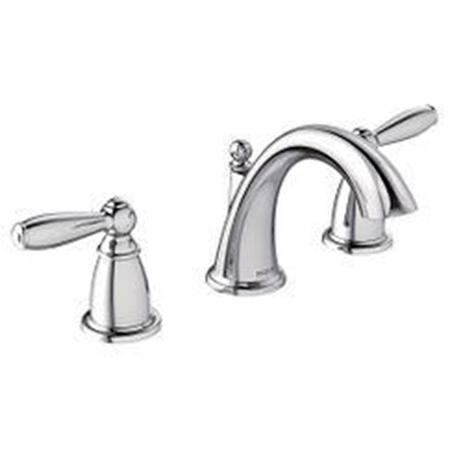 Moen - Chrome Two-Handle Bathroom Faucet - Chrome