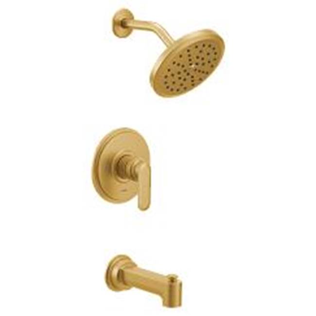 Moen - Brushed gold M-CORE 3 series tub/shower - Brushed Gold