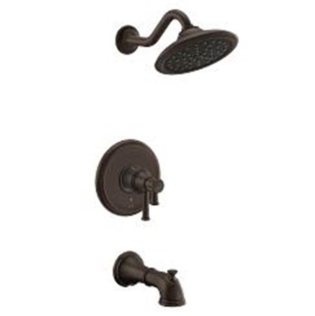 Moen - Belfield Oil Rubbed Bronze M-Core 4-Series Tub/Shower - Oil Rubbed Bronze