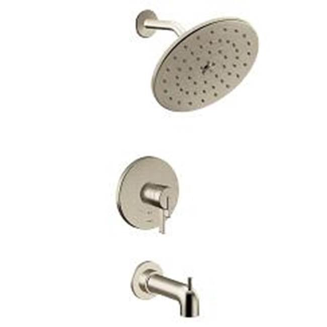 Moen - Cia Brushed Nickel M-Core 4-Series Tub/Shower - Brushed Nickel