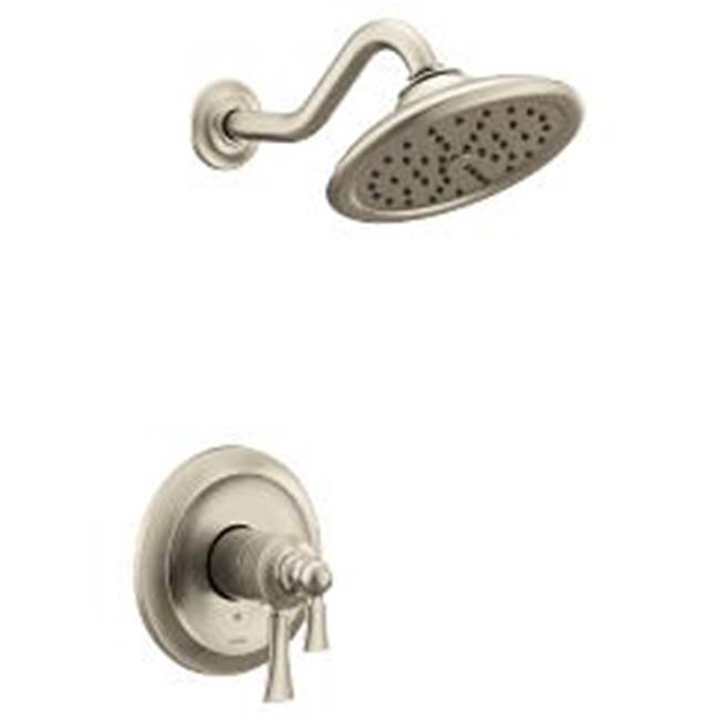 Moen - Wynford Brushed Nickel M-Core 4-Series Shower Only - Brushed Nickel