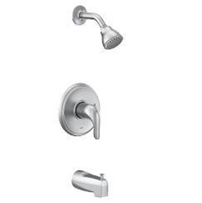 Moen - Brushed Chrome M-CORE 2-Series Tub/Shower - Brushed Chrome