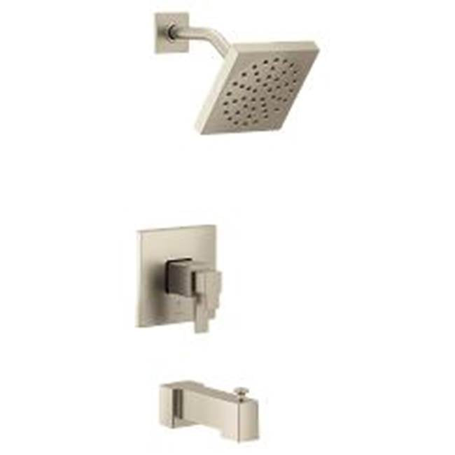 Moen - Brushed Nickel M-Core 4-Series Tub/Shower - Brushed Nickel