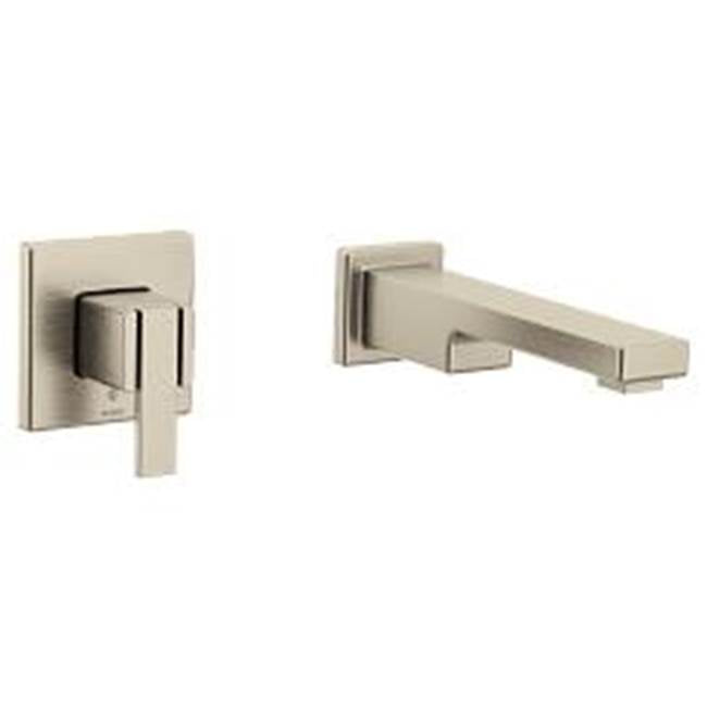 Moen - Brushed nickel one-handle tub filler - Brushed Nickel