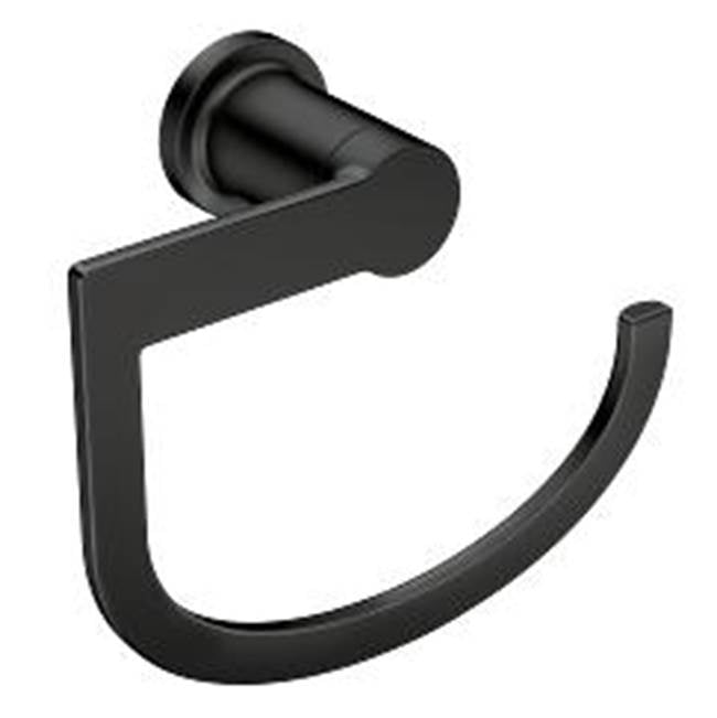 Moen - Matte Black Hand Towel Bar - Matte Black