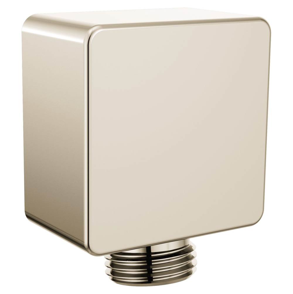 Square Drop Ell Handheld Shower Wall Connector, Chrome